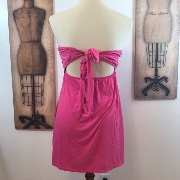 Pink Ruffled Top Dress - Picture 4 of 4